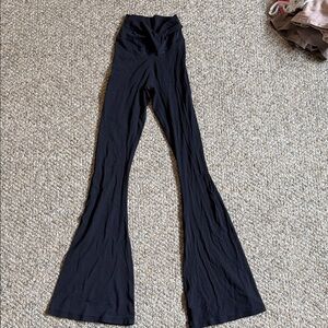 Aerie Midnight Black Flared Leggings